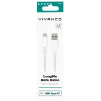 Vivanco LongLife USB A auf USB C 2,5 m
