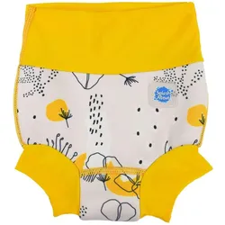 Splash About Happy Nappy Delicate Flowers Schwimmwindel beige|GELB S