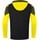 Jako Kinder Kapuzenjacke Performance Schwarz/Soft Yellow, 128