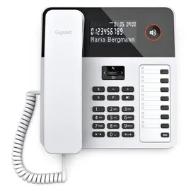 Gigaset Desk 600 schnurgebundenes Festnetztelefon weiß
