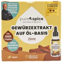 Natürlicher Gewürzextrakt auf Öl-Basis: Zimt, 30ml