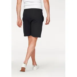 FRUIT OF THE LOOM FRUIT OF THE LOOM, Herren, Gr. S (40/42), N-Gr, schwarz, Sweatware, Obermaterial: 80% Baumwolle, 20% Polyester, unifarben, bequem kniefrei, Hosen Sweatshorts, Sommerhose in bequemer Form, Topseller
