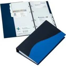 Eichner Visitenkartenbuch, schmal mit Register