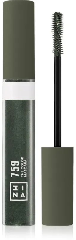 3INA The Color Mascara Mascara Farbton 759 Olive Green 14 ml
