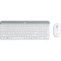 Logitech MK470 Slim Wireless Combo IT Set grauweiß
