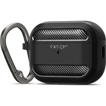SPIGEN Rugged Armor Hülle Thermoplastische Polyurethane (TPU), Schwarz