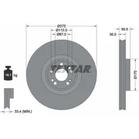 Textar Bremsscheibe PRO+