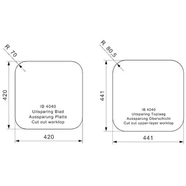 Reginox IB4040-CC R23228