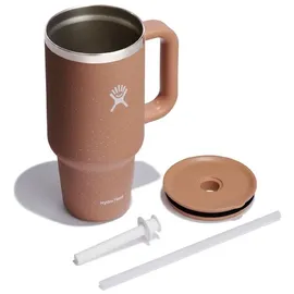 Hydro Flask 32oz All Around Travel Tumbler Thermobecher-Braun-One Size