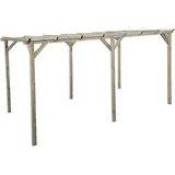 Habitat et Jardin Sunny Carport 3,00 x 5,00 m Braun