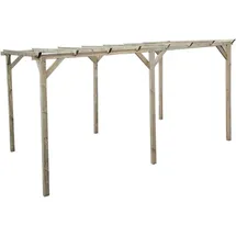 Habitat et Jardin Sunny Carport 3,00 x 5,00 m Braun