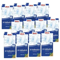 OTTO Office 12er-Pack haltbare Milch »H-Vollmilch 3,5% Fett«