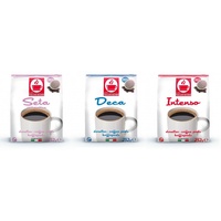 108 Caffè Bonini Kaffeepads Mix -  Intenso, Seta & Deca / Entkoff (für Senseo)