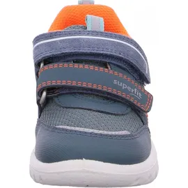 superfit SPORT7 Mini Sneaker, Blau/Orange 8070, 24