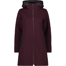 CMP Woman Coat FIX Hood burgundy (C919) 38