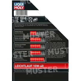 LIQUI MOLY Leichtlauf 10W-40 1310 5,0 l