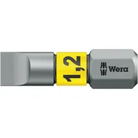 WERA 800/1 BTZ Schlitz Bit 6.5x25mm, 1er-Pack (05056068001)