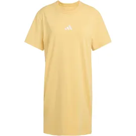 adidas Shirtkleid Orange/Weiß S