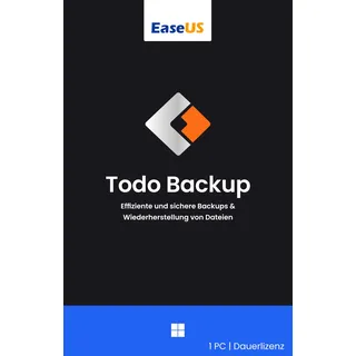 EASEUS Todo Backup Home 18 (2026) - Windows 1 PC Dauerlizenz, Digitaler Download