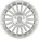 Keskin Keskin Speed 7x17 ET 38 5/112 Alufelge Silber