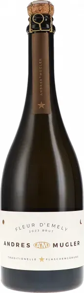 Fleur d ́Emely Sekt Brut Andres&Mugler 2023 BIO