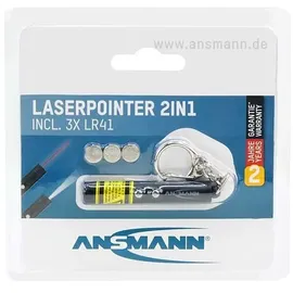 Ansmann Laserpointer 2in1