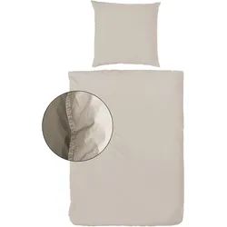 Bettwäsche Renforcé - braun
