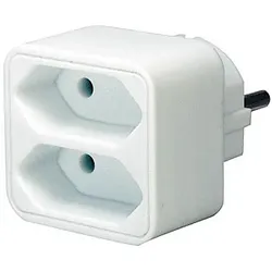 Brennenstuhl 1508030 Netzstecker-Adapter Weiß