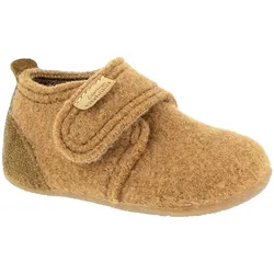 Babyschuh Velourlederkappe Baby Hausschuhe, Braun (Almond)