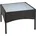 Beistelltisch 58 x 58 x 42 Schwarz