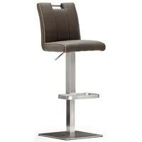 MCA Furniture Bistrostuhl »BARBECOOL«, mit Rückenlehne, Bodenplatte eckig, 360°