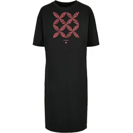 F4NT4STIC Shirtkleid Blumenmuster Schwarz XS