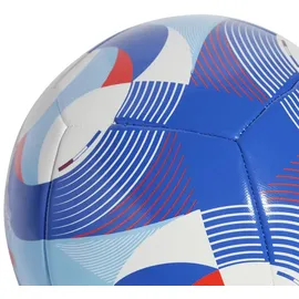 adidas Île-De-Foot 24 Trainingsball White / Solar Red / Clear Sky / Royal Blue 4