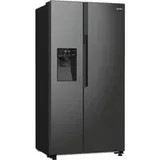 Gorenje Side by Side NRR9ESBXL schwarz B/H/T: ca. 92x179x70 cm - schwarz