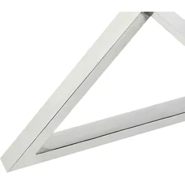 Beliani Bosco Ø 105 cm transparent/silber