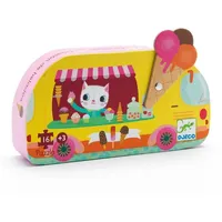 Djeco Puzzle Der Eiswagen, 16 Teile)