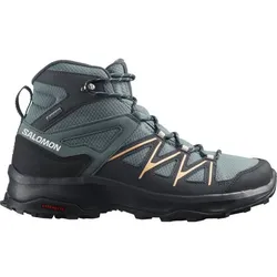 SALOMON Damen Multifunktionsstiefel SHOES DAINTREE, Stormy Weather/Ebony/Almond Cream, 38