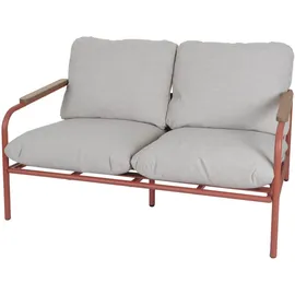 Proregal Gartenbank 125 x 81 x 81 cm Rot