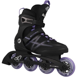 K2 Skates Damen Inline Skates ALEXIS 80 PRO, black - lavendar, 30G0213.1.1.105