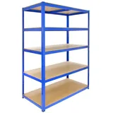 MonsterShop Monster Racking T-Rax Lagerregal 120cm L x 60cm B - Blau