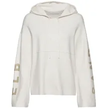 ELBSAND Hoodie Strickpullover beige 40/42