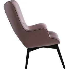 SalesFever Sessel, Höhe: 92 cm, rose/schwarz - rosa