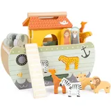 Small Foot Company Steckspiel Arche Noah Safari mehrfarbig