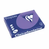 Clairefontaine Trophée Universalpapier matt violett, A3, 80g/m2, 500 Blatt (1897C)