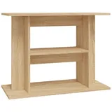 vidaXL Aquariumständer Sonoma-Eiche 80x35x60 cm Holzwerkstoff