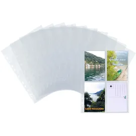 Herma Prospekthüllen Fotophan 10x15 cm glasklar glatt,