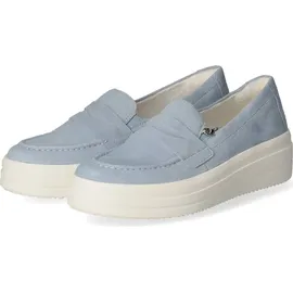 remonte Plateau Slipper Damen Hellblau 40