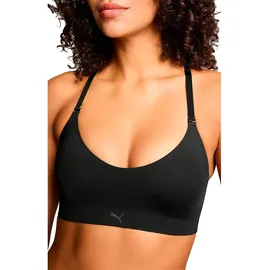 Puma Sport-Bustier Schwarz L