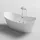 Home Deluxe Ovalo Plus freistehende Whirlpoolbadewanne 90 x 180 cm
