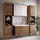 Badplaats Paso XL 2-tlg. Braun Eiche